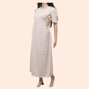 Light pink Plain frocks
